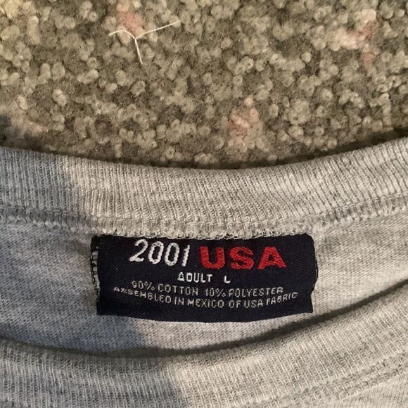 ‎Vintage 2001 Celebrate America USA T-Shirt - Picture 2 of 3